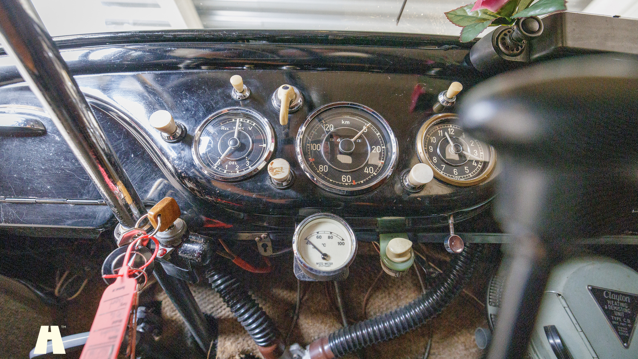 Interiörbild 1950 Mercedes Benz 170 va (21)