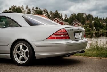 Exterior image of 2002 Mercedes-Benz CL 600