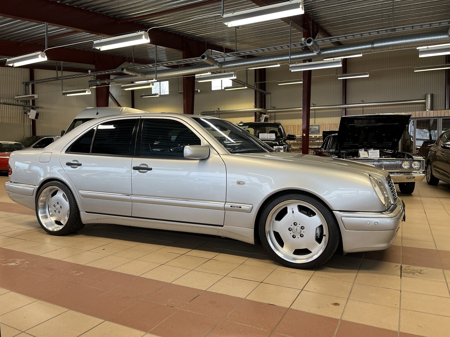 Exterior image of 1998 Mercedes-Benz E55 AMG