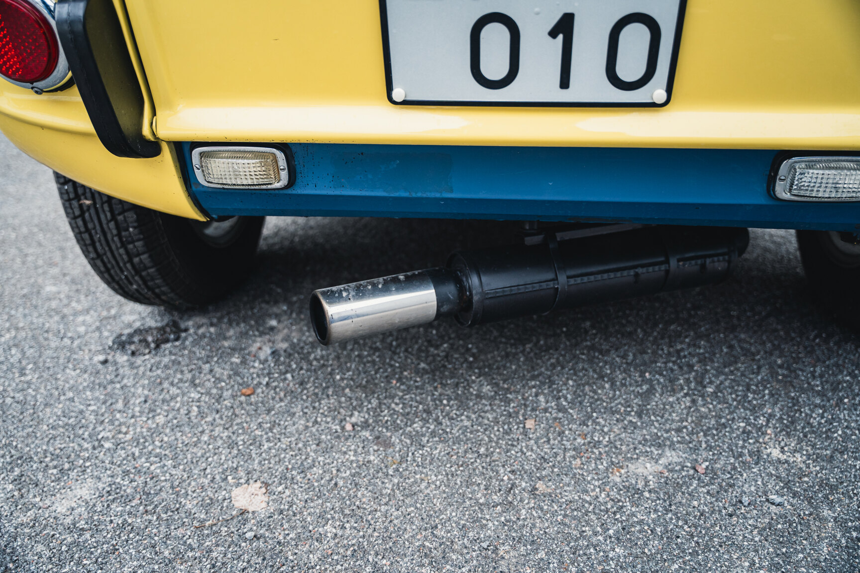 Exteriörbild på 1969 Saab Sonett II