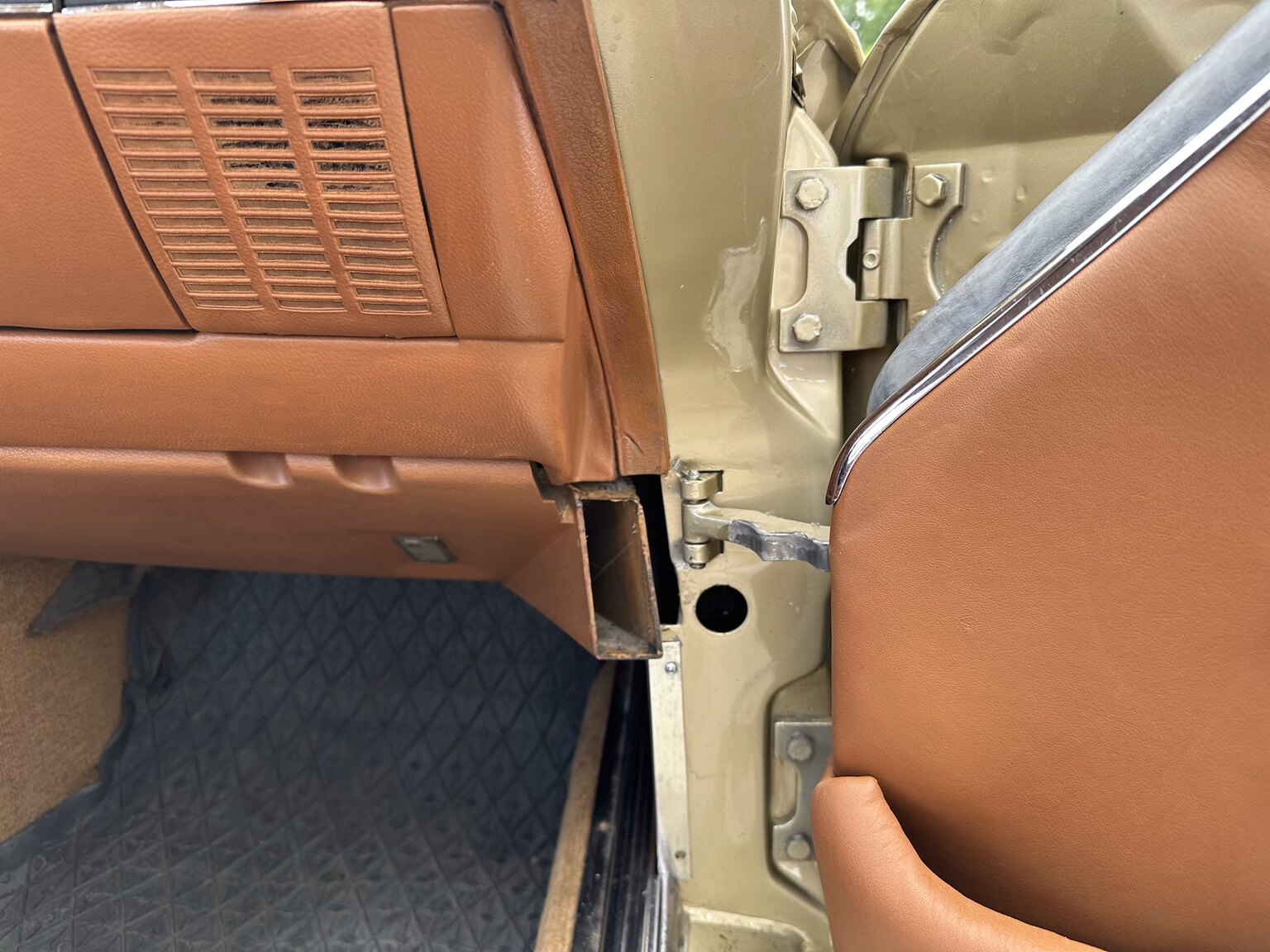 Interiörbild 1974 Mercedes benz 450 SL (35)