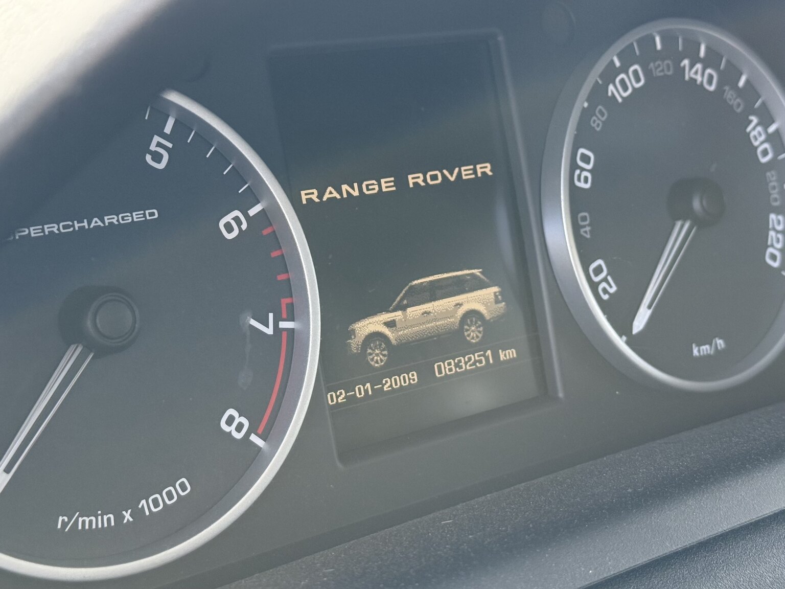 Interiörbild 2012 Land Rover Range Rover Sport V8