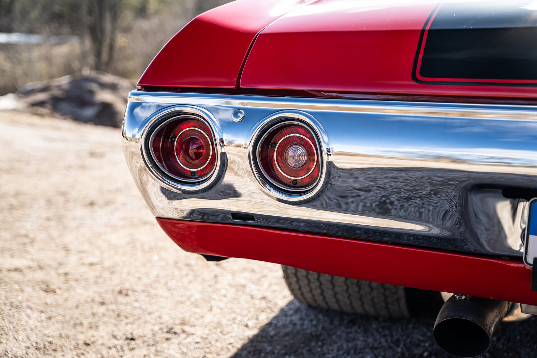 Exteriörbild på 1971 Chevrolet Chevelle SS