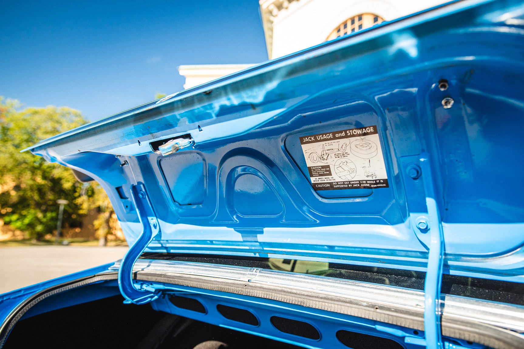 Interiörbild 1971 Ford Mustang Mach 1