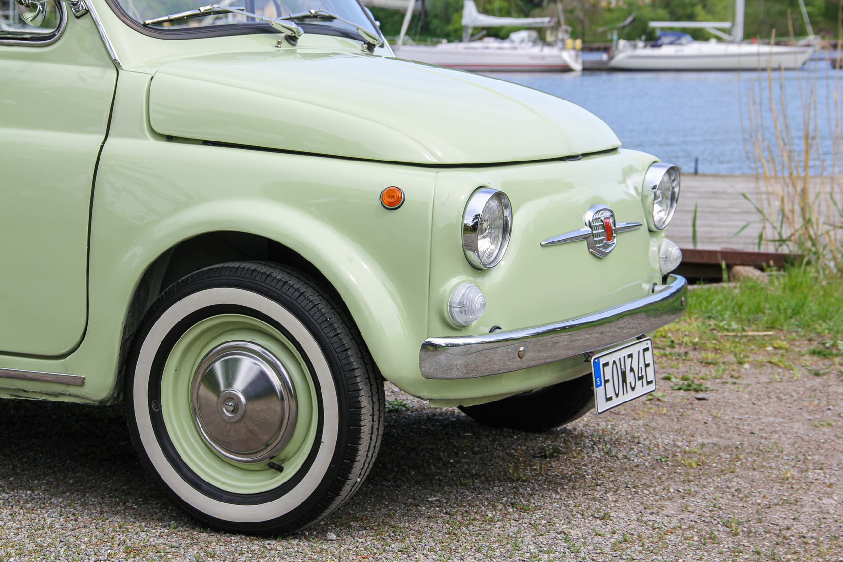 Aussenfoto 1970 Fiat 500 Lusso