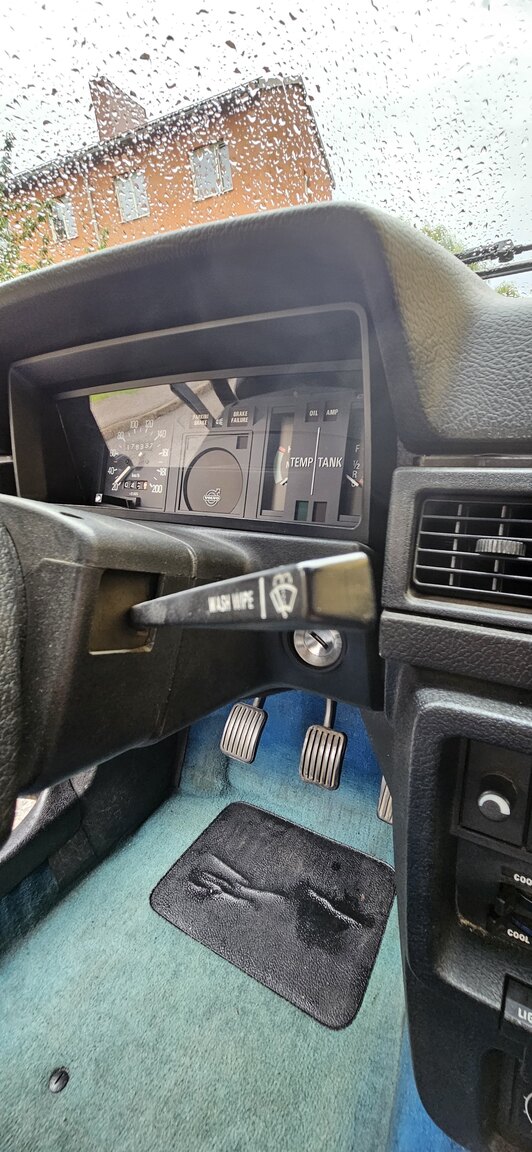 Interiörbild 1977 Volvo 242