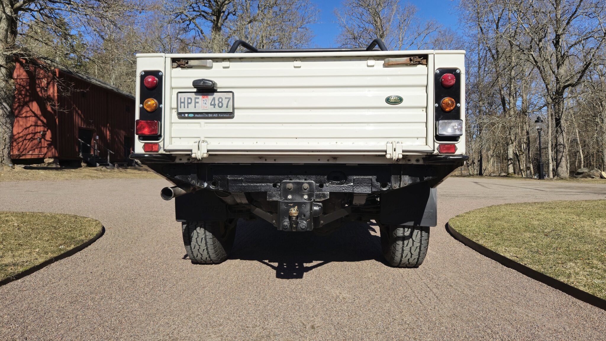 Exteriörbild på 1999 Land Rover Defender Single Cab Pickup