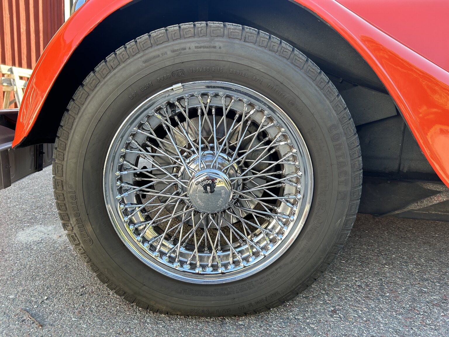 Exteriörbild på 1983 Morgan 4/4