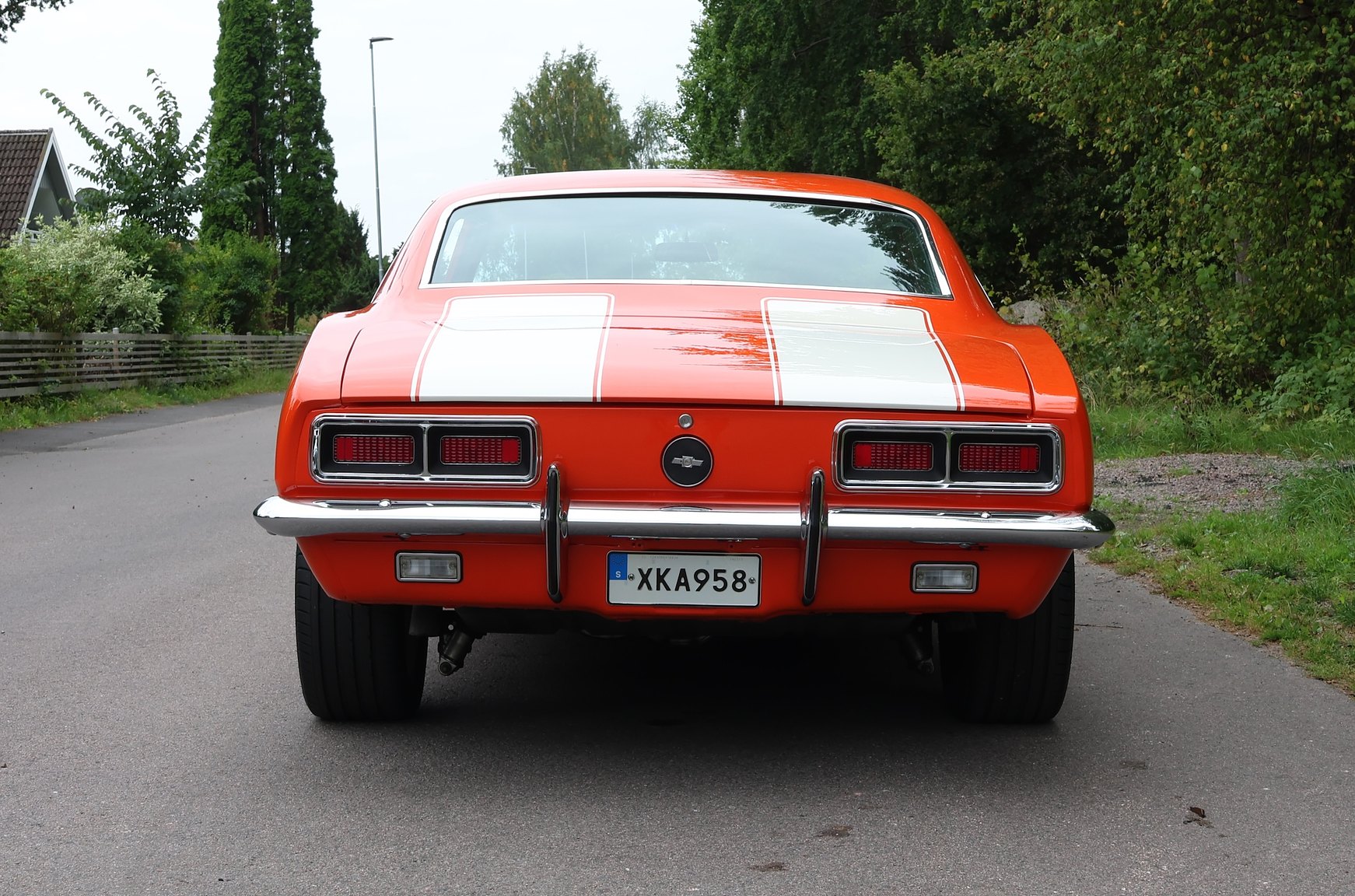 Exteriörbild på 1968 Chevrolet Camaro Pro Touring (5)