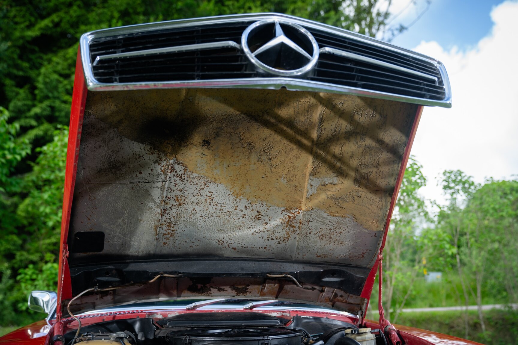 Image of 1975 Mercedes-Benz 350 SLC mechanics
