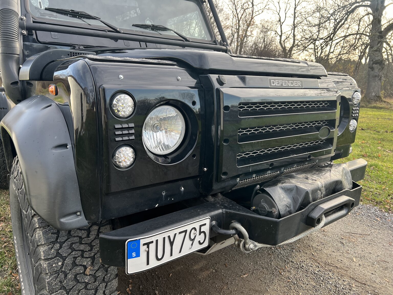Exteriörbild på 2002 Land Rover Defender 90 2.5 Td5