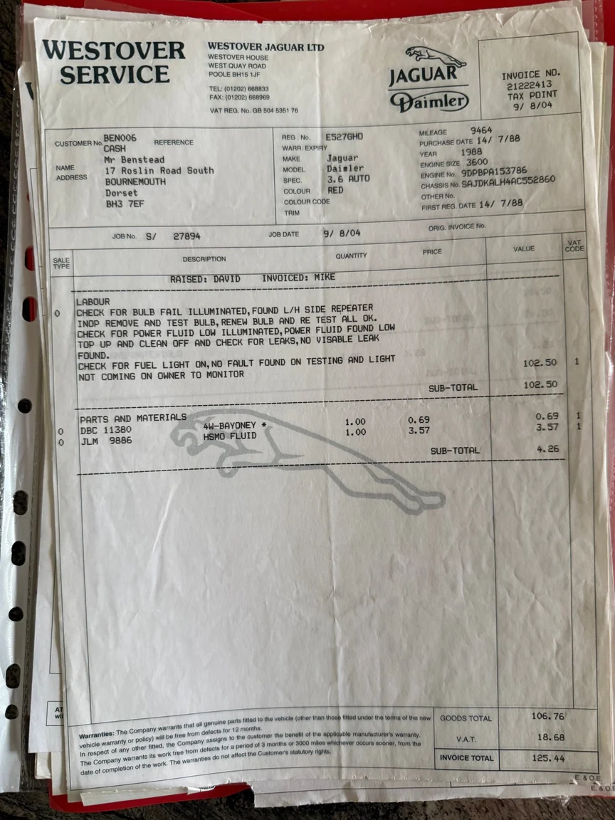 Dokumentation, 1988 Daimler Six (41)