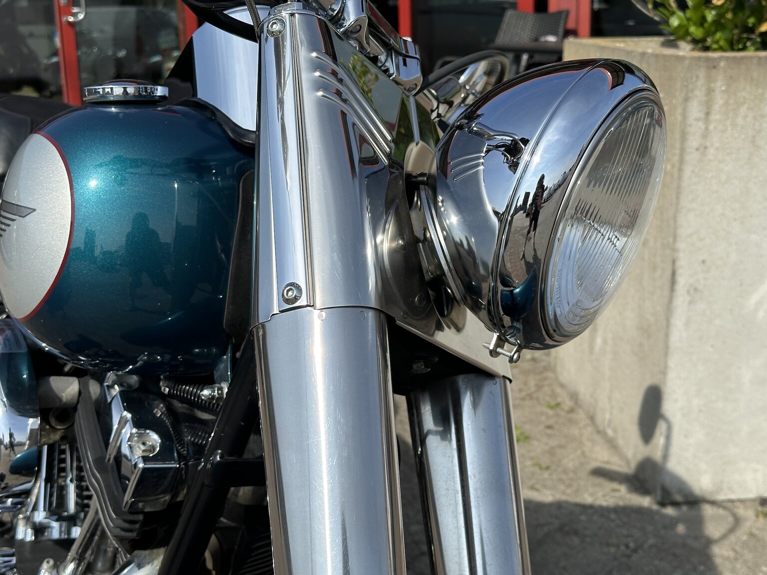 Exterior image of 2004 Harley-Davidson Fat Boy
