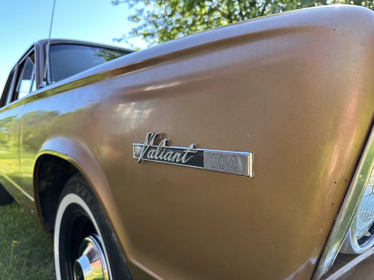 Exterior image of 1966 Plymouth Valiant 100 2-door Sedan