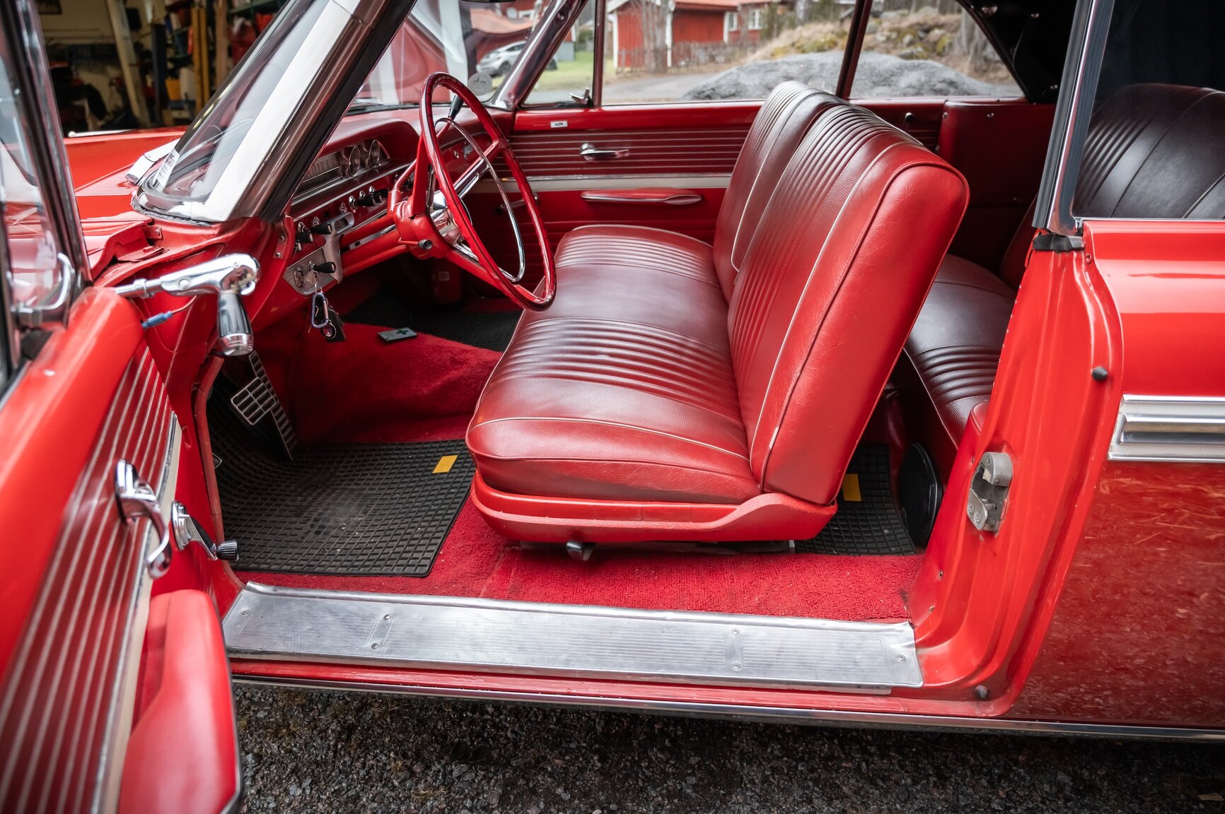 Innenraumfoto von 1962 Ford Galaxie 500 Sunliner