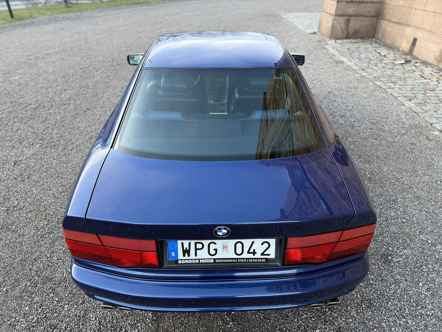 Exteriörbild på 1992 BMW 850iA - No Reserve (31)
