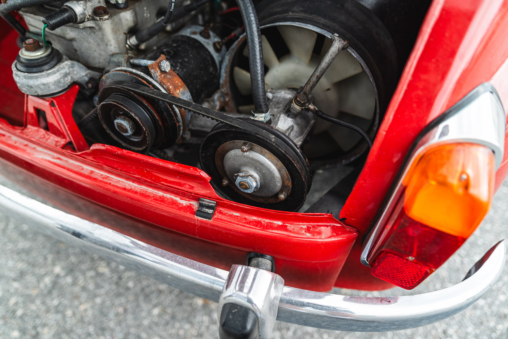 Image of 1967 Fiat 600 D mechanics