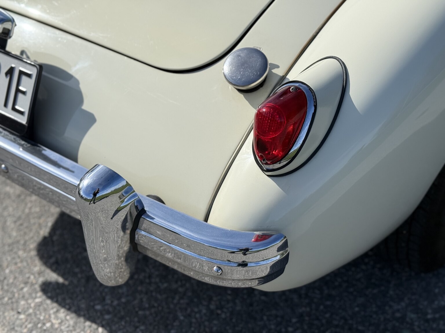 Exteriörbild på 1959 MG MGA 1500