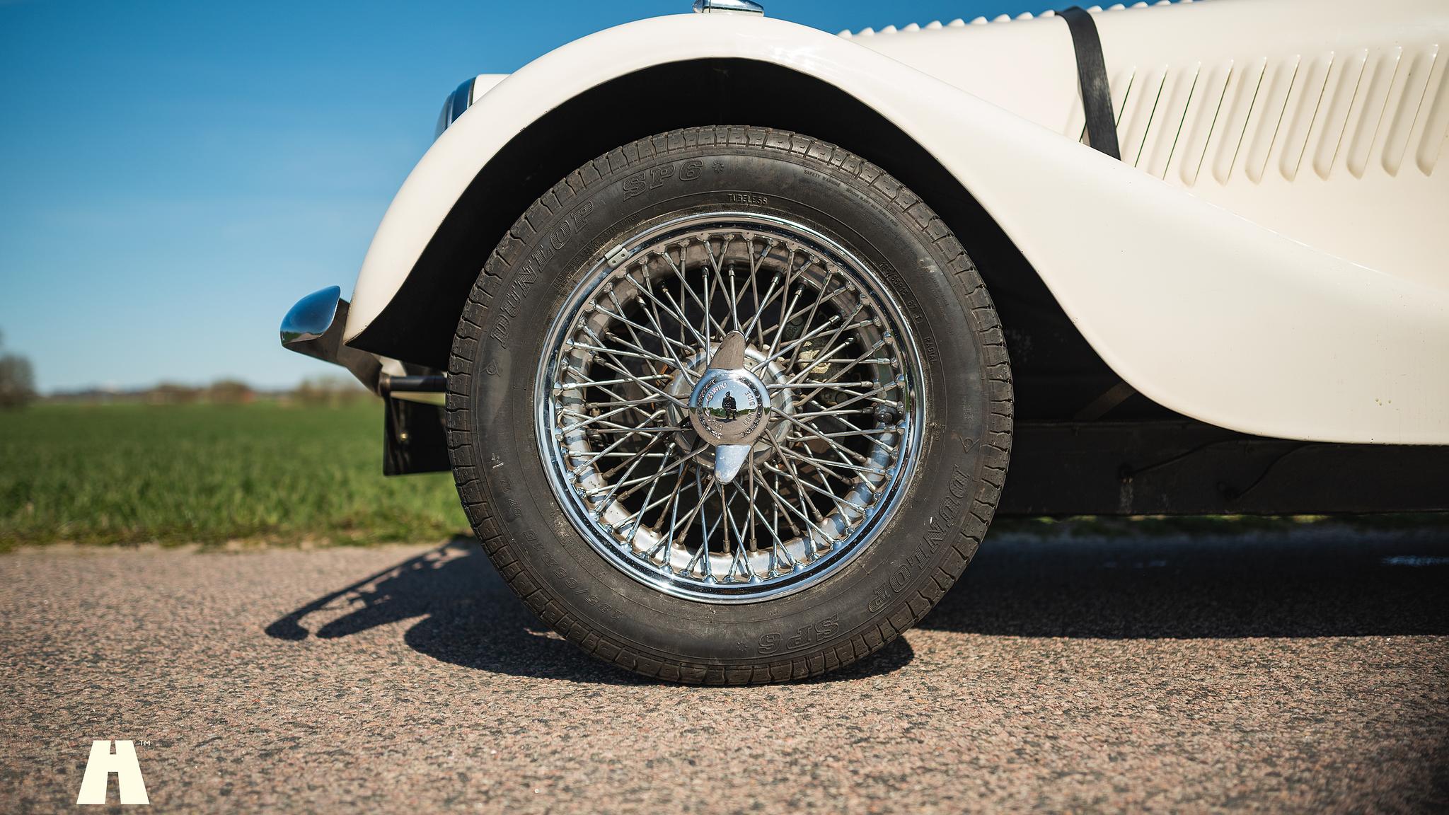 Exteriörbild på 1954 Morgan Plus 4 