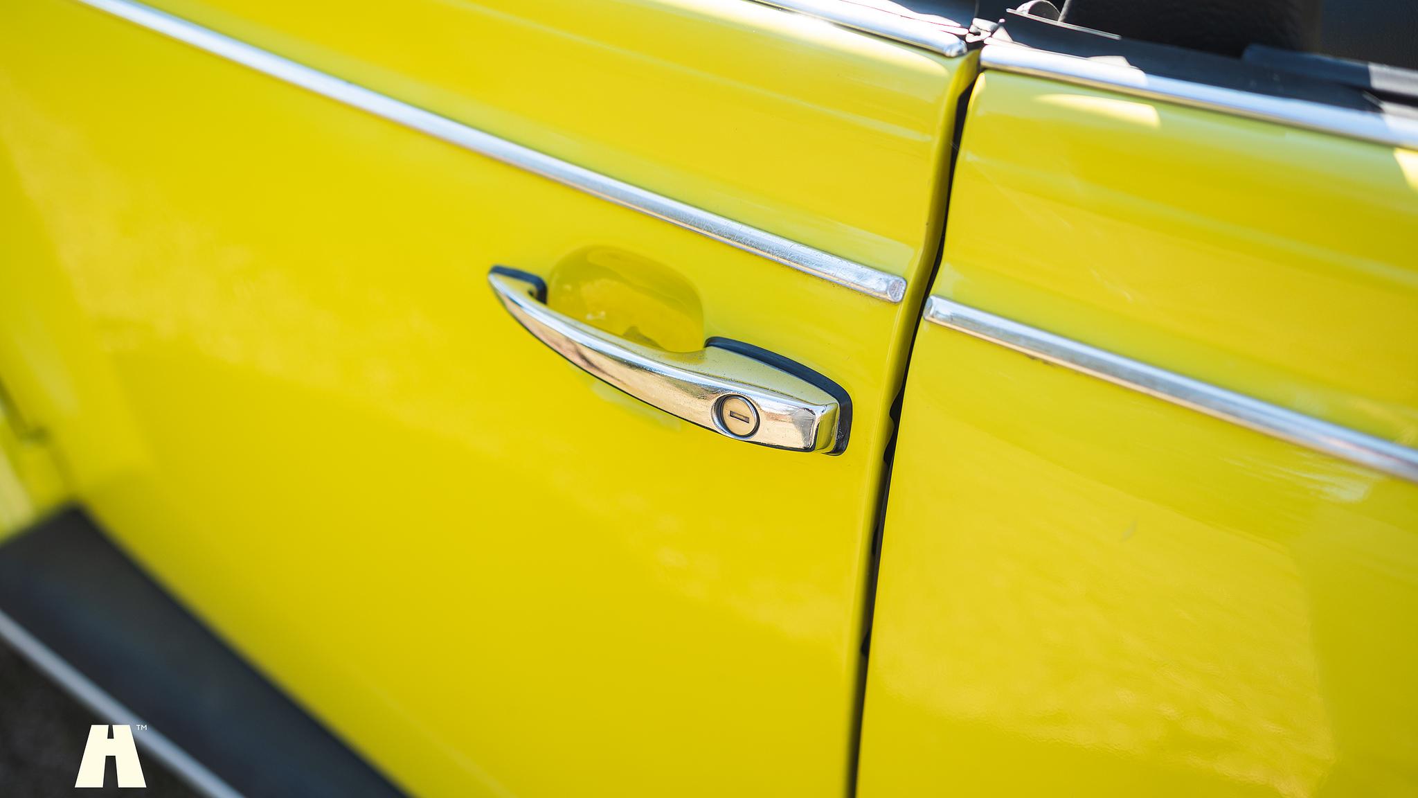 Aussenfoto 1974 Volkswagen Bubbla 1303LS Cabriolet Svensksåld 