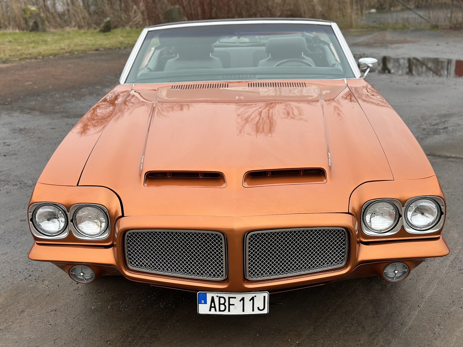 Exteriörbild på 1971 Pontiac GTO 455 HO Convertible 