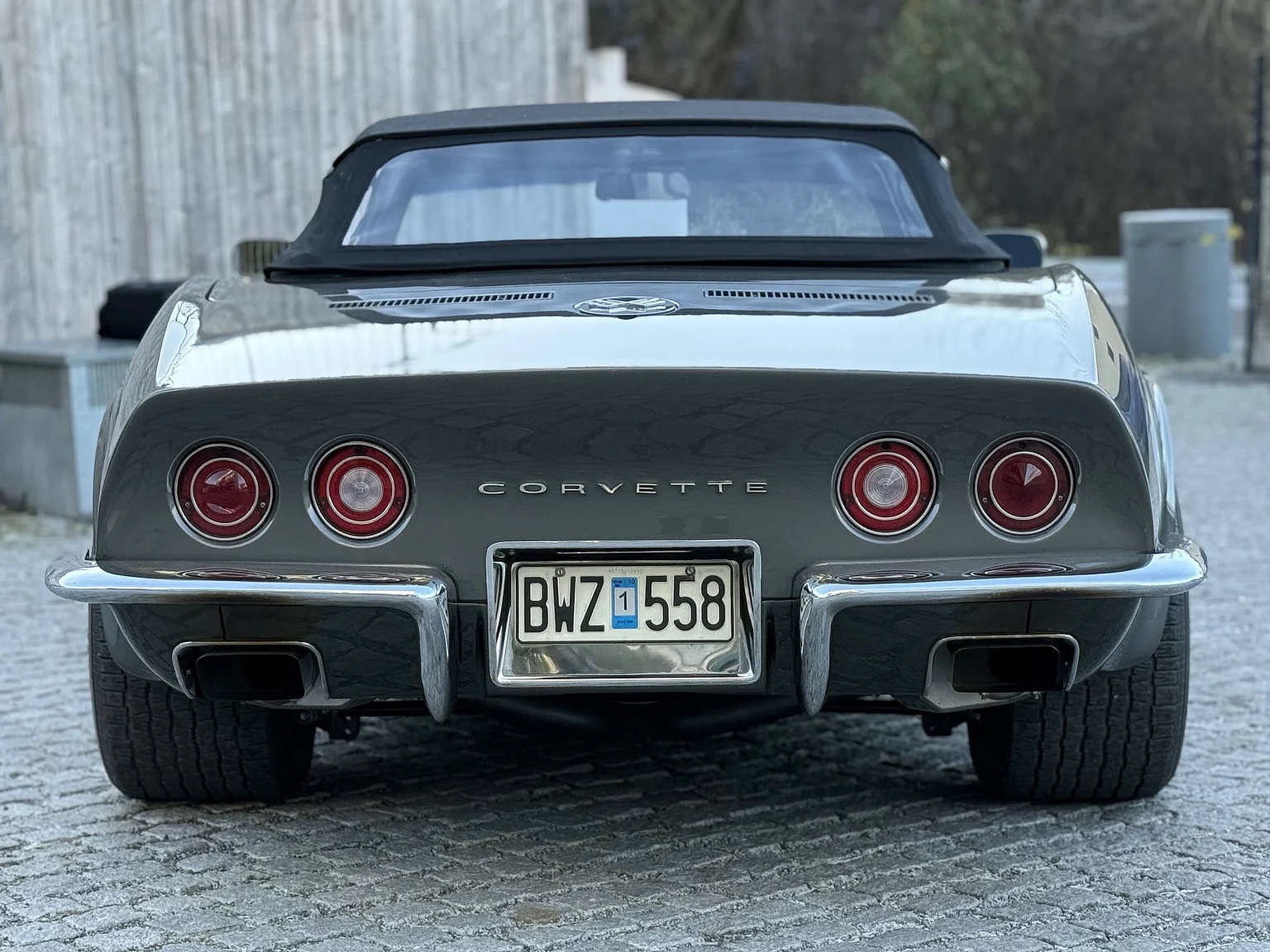 Exteriörbild på 1971 Chevrolet Corvette Stingray Special 598 cui V8 795 hk (51)