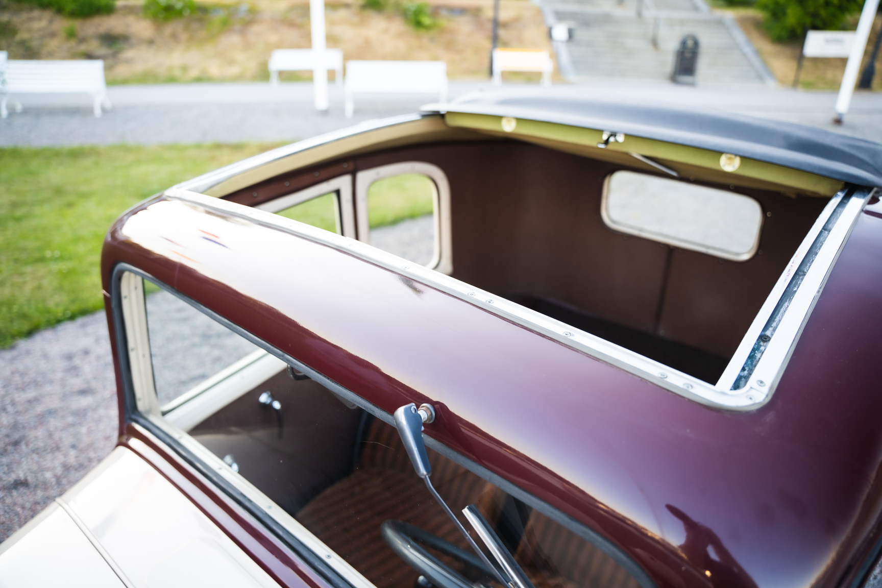Exteriörbild på 1938 American Bantam Model 30 Coupé