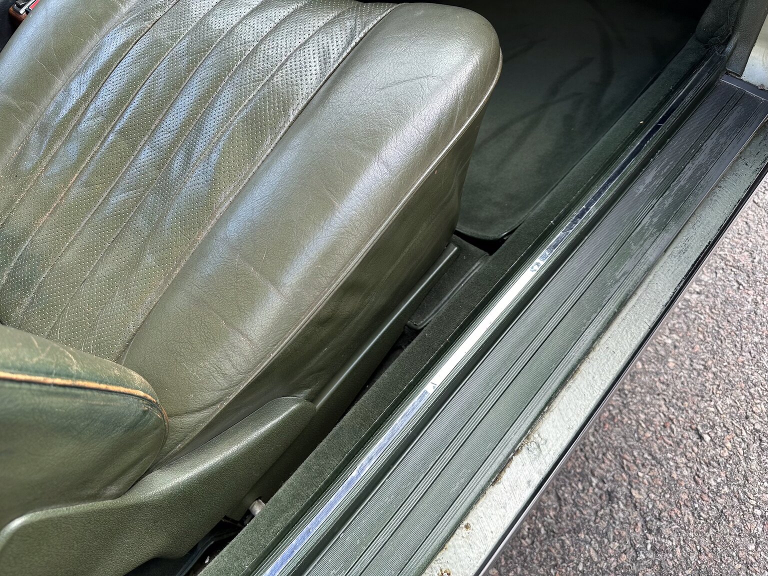 Interiörbild 1975 Mercedes Benz 450 SEL (44)