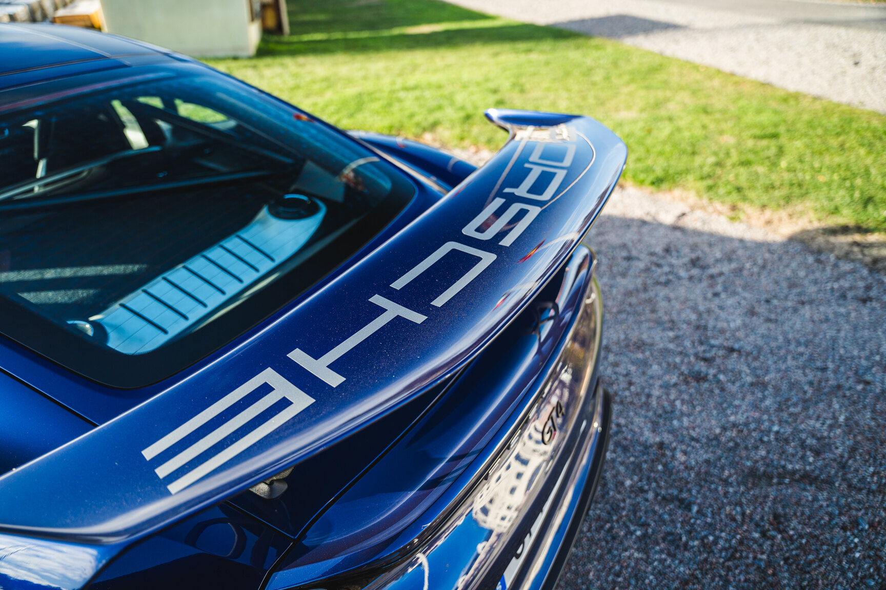 Exterior image of 2020 Porsche 718 Cayman GT4