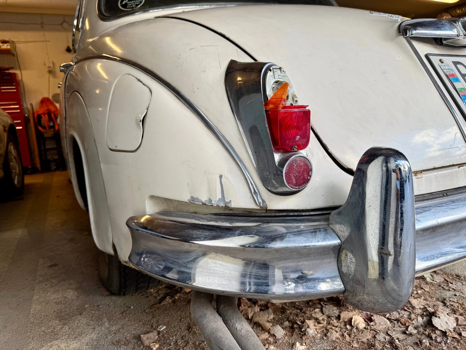 Exteriörbild på 1961 Jaguar Mark 2 (30)