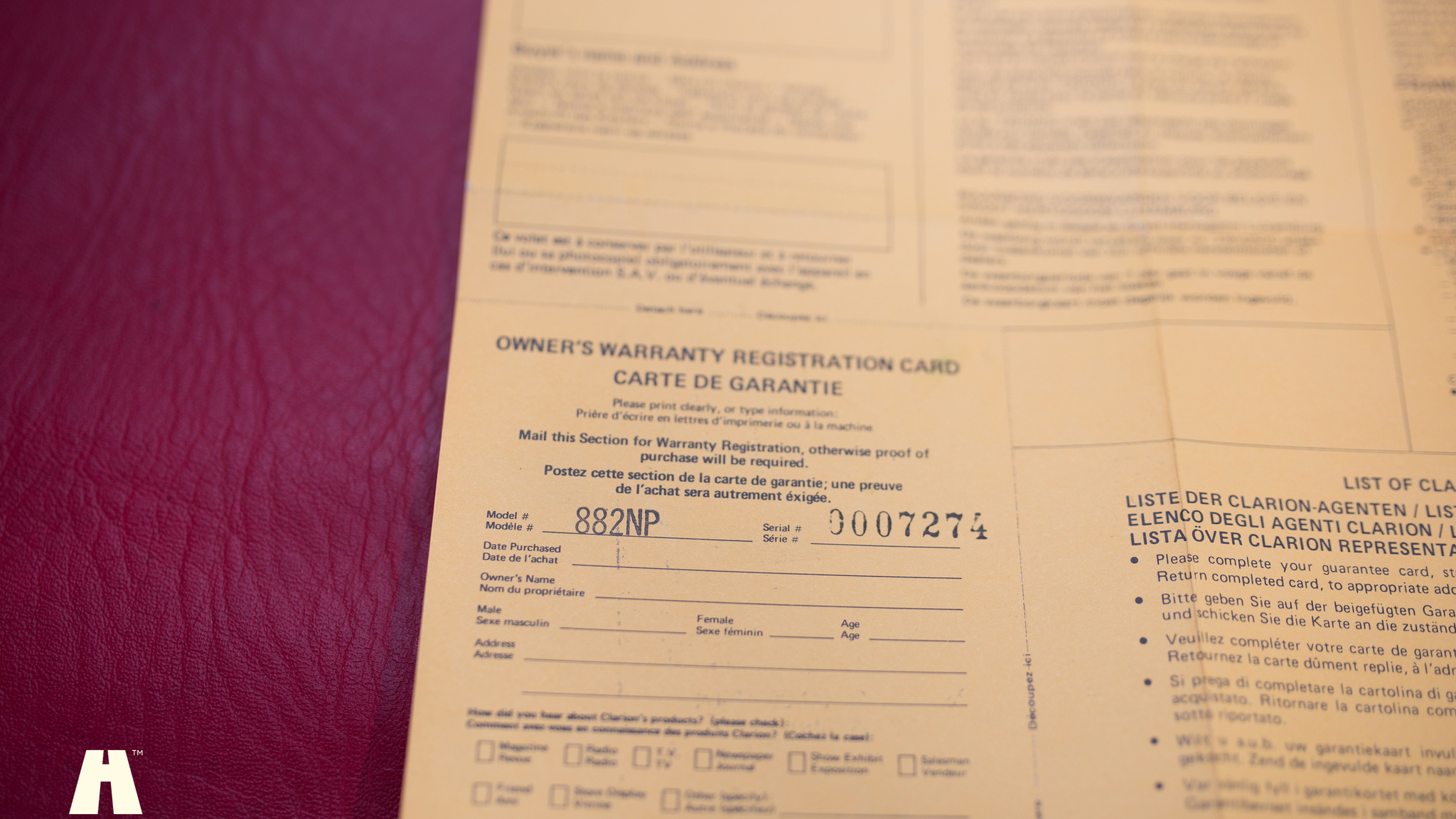 Documentation for 1988 Volkswagen Golf GTI Cabriolet