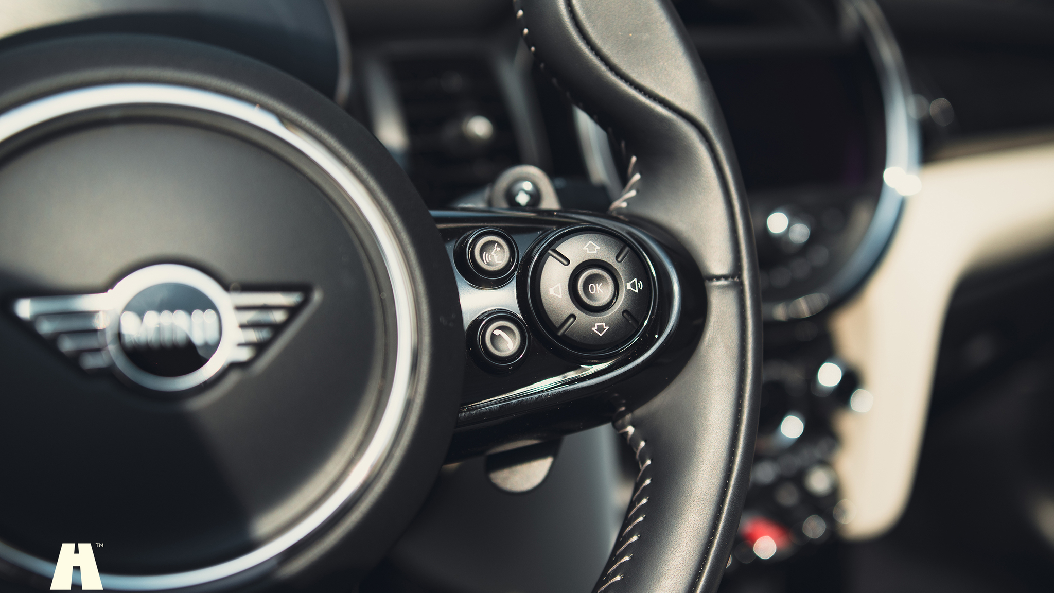 Interior image of 2021 Mini John Cooper Works Cabriolet  (36)