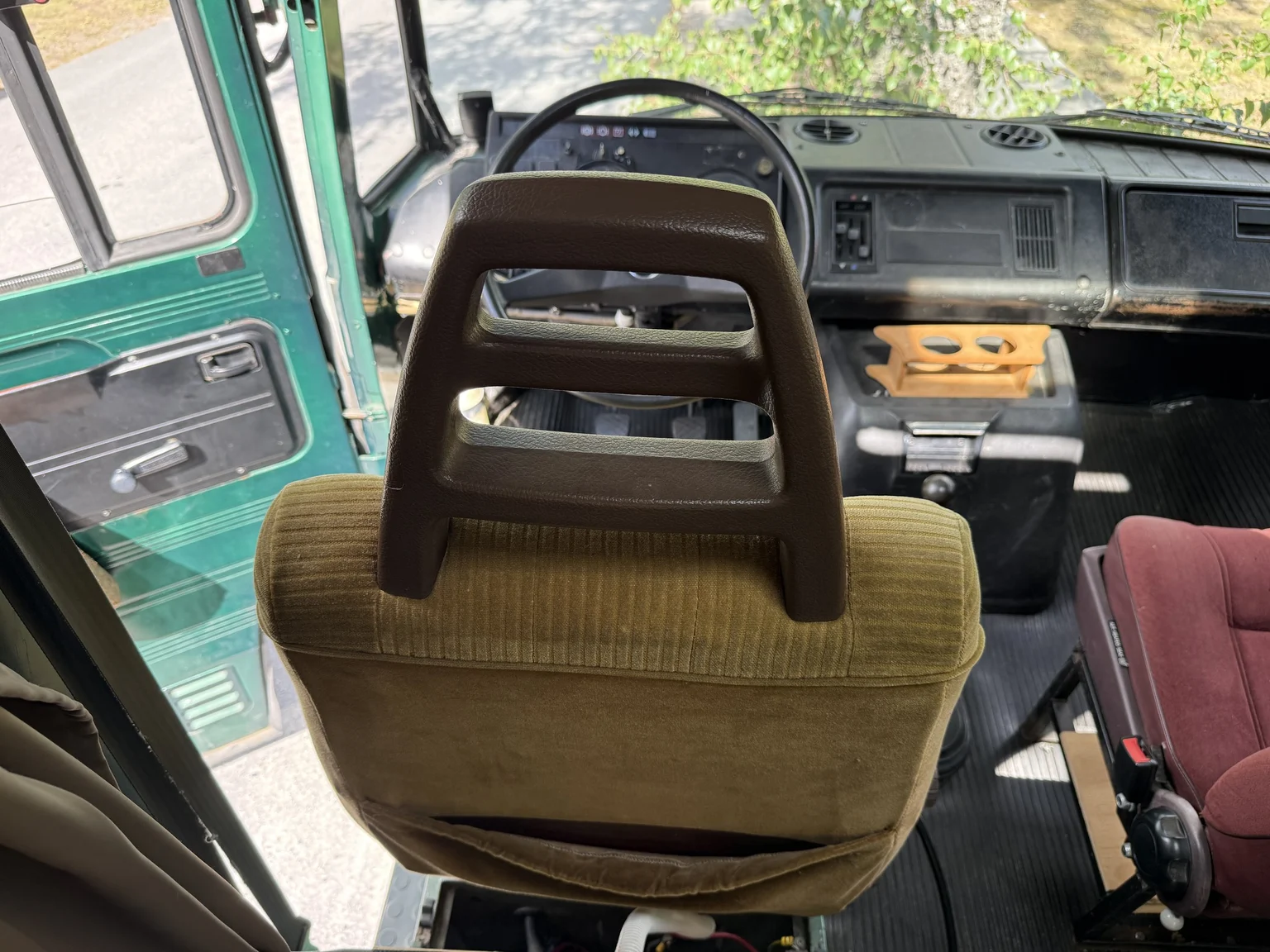 Innenraumfoto von 1979 Mercedes-Benz L 508 DGE Skåpbil (16)