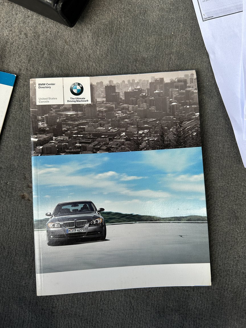 Documentation for 2006 BMW E60 M5