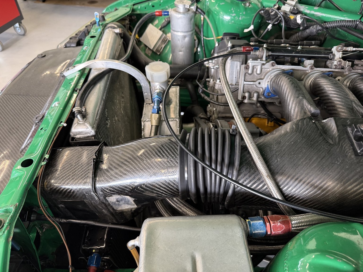 Image of 1993 BMW E36 Super Touring mechanics