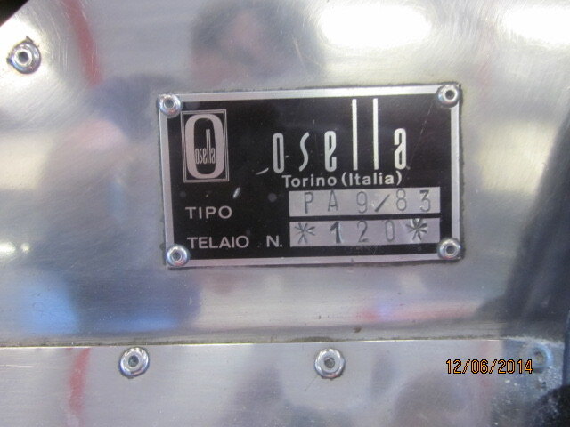 1983 Osella PA 9, Mekanik