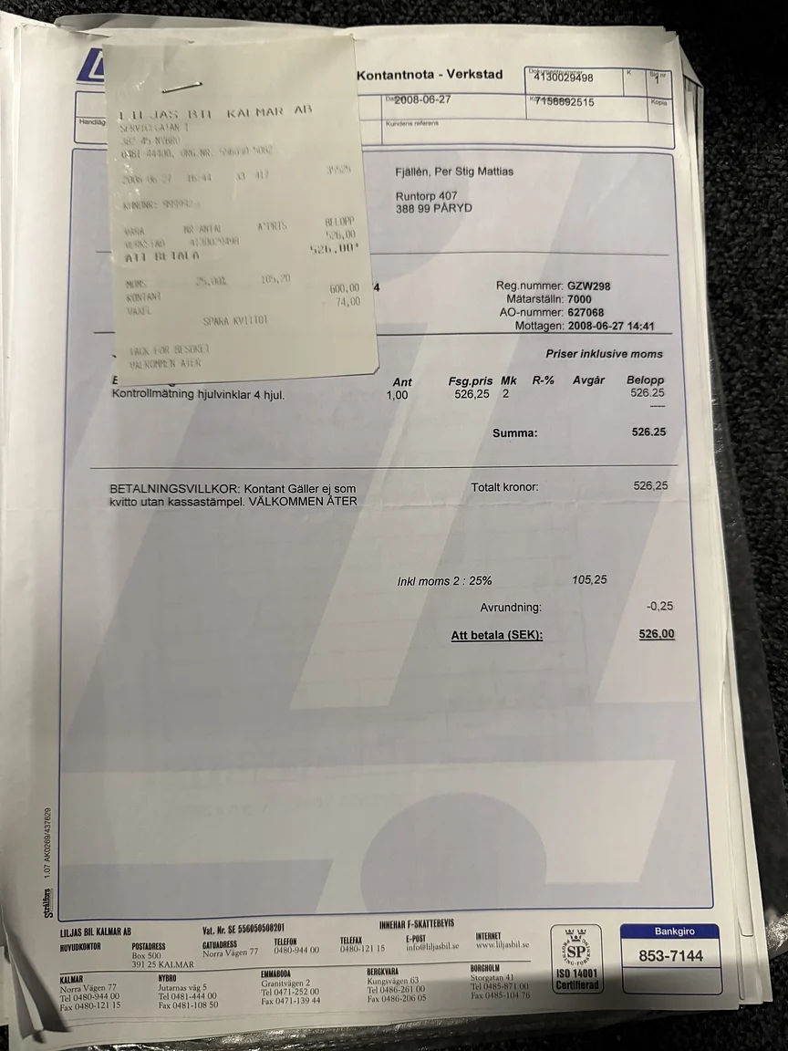 Dokumentation för 1974 Chevrolet Corvette Stingray (44)