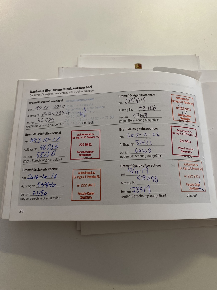 Dokumentation för 2009 Porsche 997.2 C2S Manuell (11)