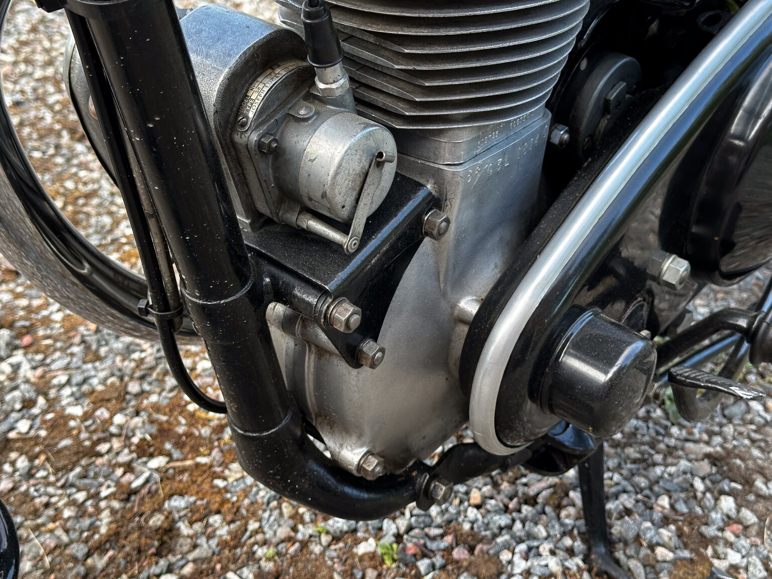 Image of 1952 AJS 16MS 350cc Matchless-replica mechanics