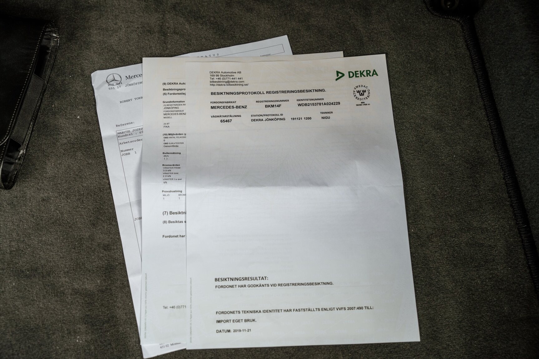 Dokumentation för 2002 Mercedes-Benz CL 600