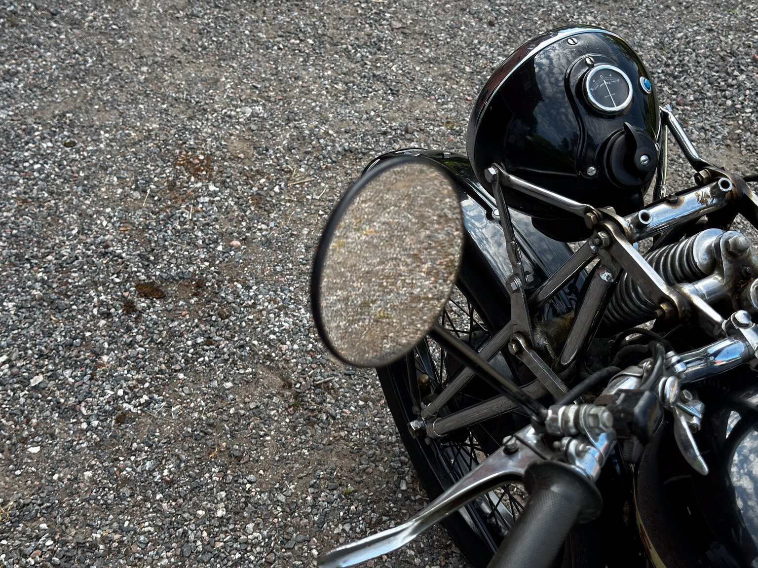 Exterior image of 1943 BSA 500