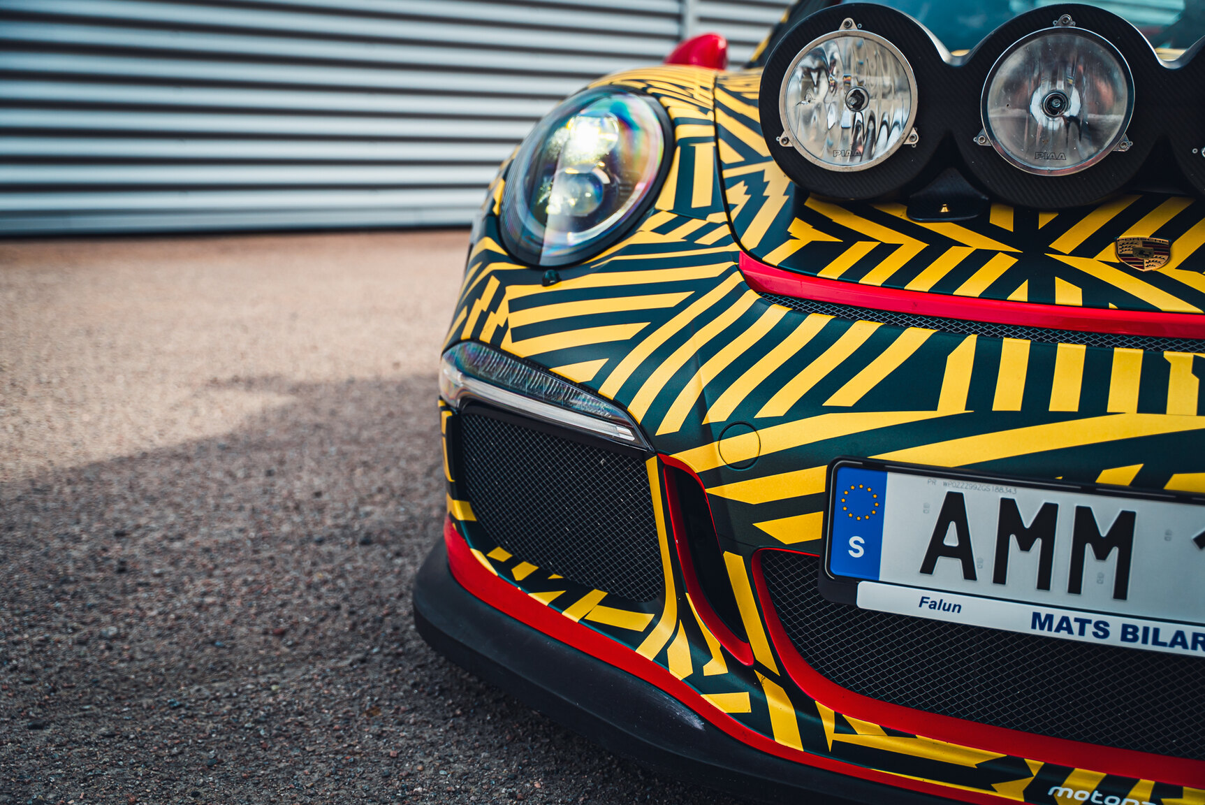 Exteriörbild på 2016 Porsche 911 GT3 RS PDK "Rally Build"