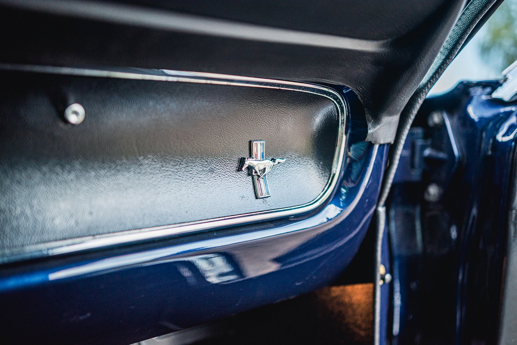Innenraumfoto von 1965 Ford Mustang Fastback