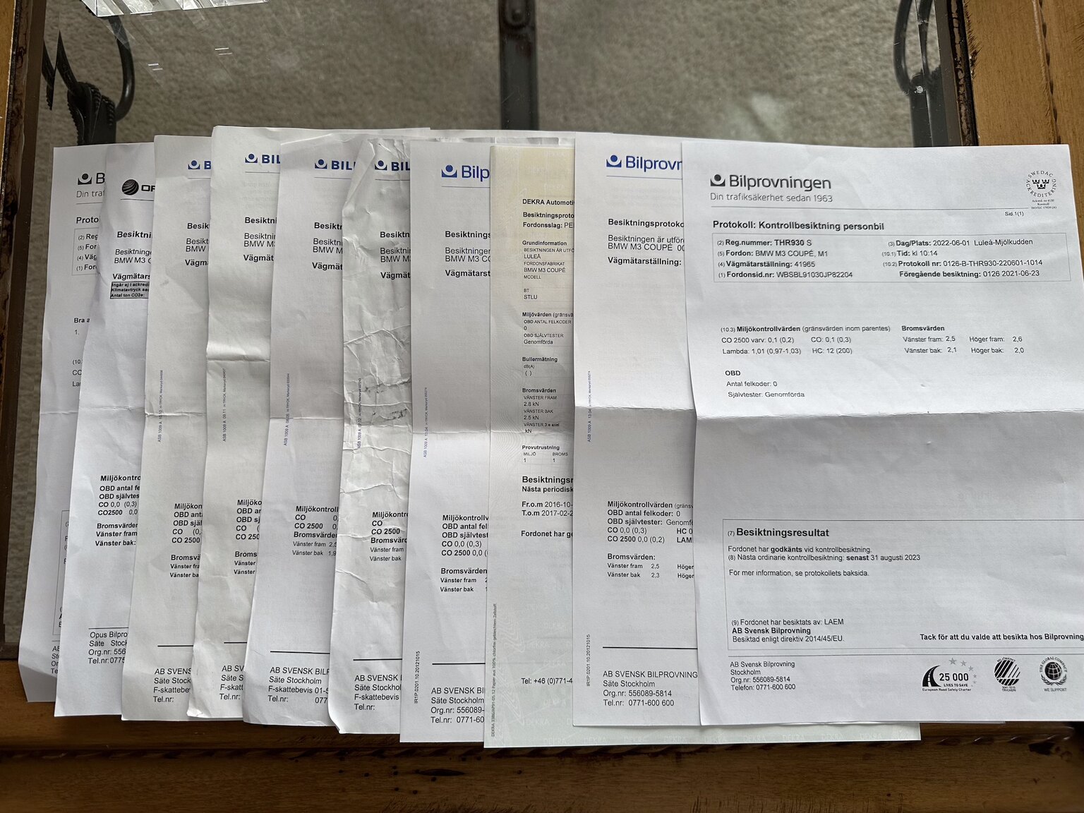 Dokumentation, 2002 BMW M3 Coupé (13)