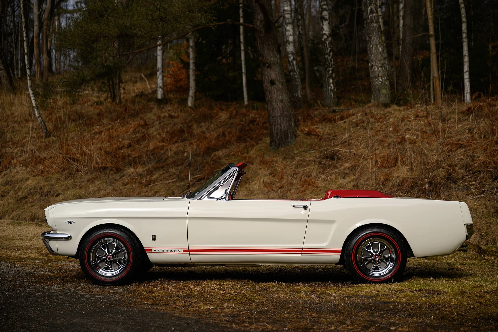 Exteriörbild på 1965 Ford Mustang GT Convertible (67)
