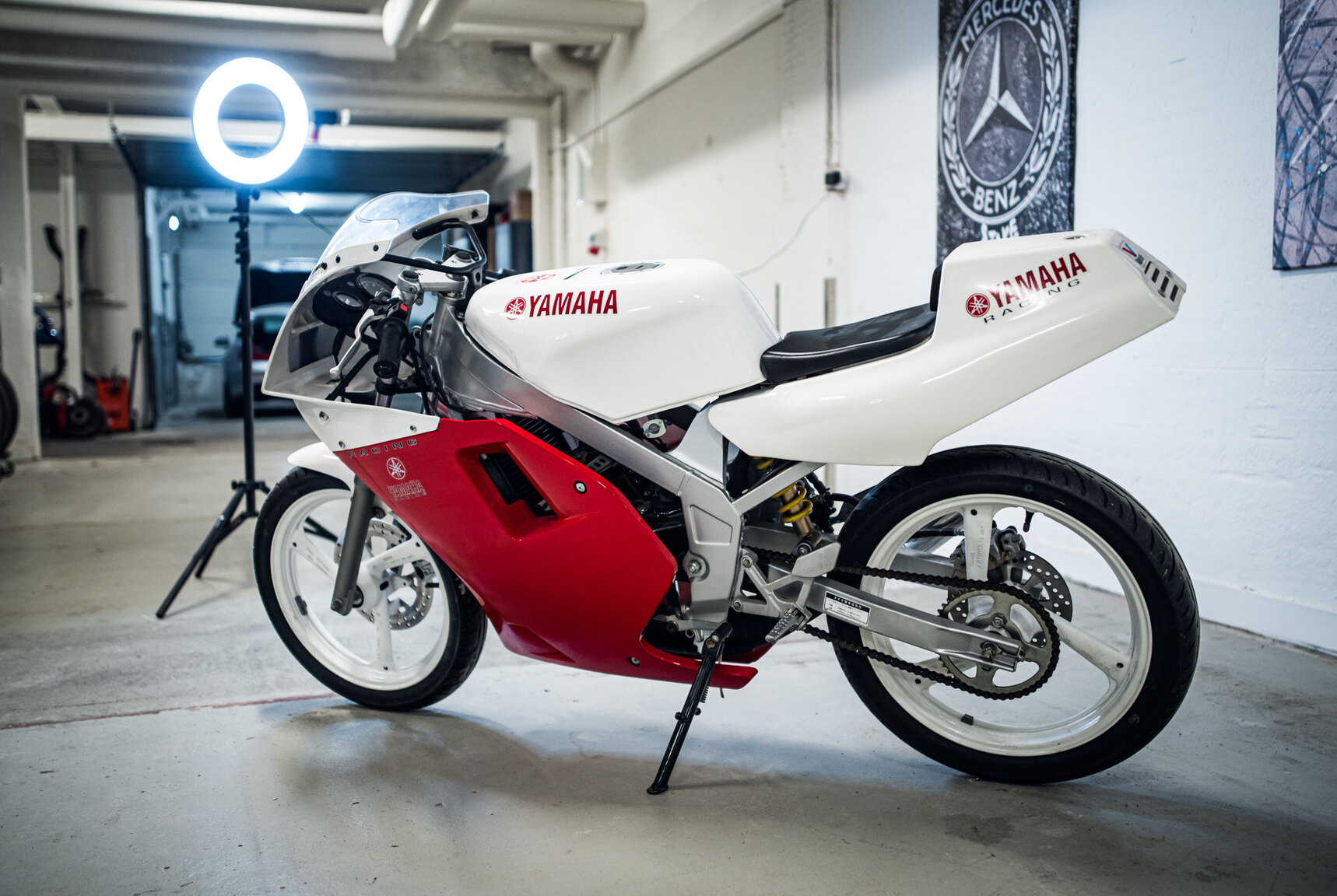 Exterior image of 1990 Yamaha TZ50 Racing