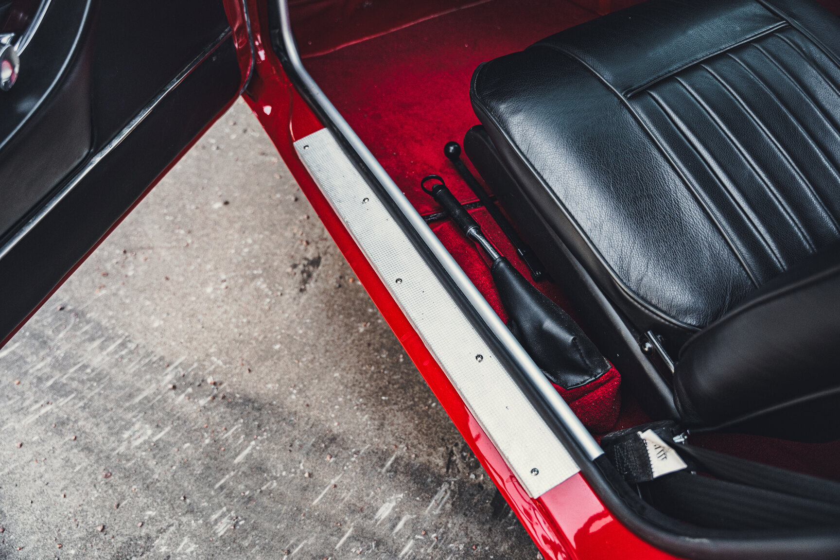 Interiörbild 1963 Volvo P1800 S