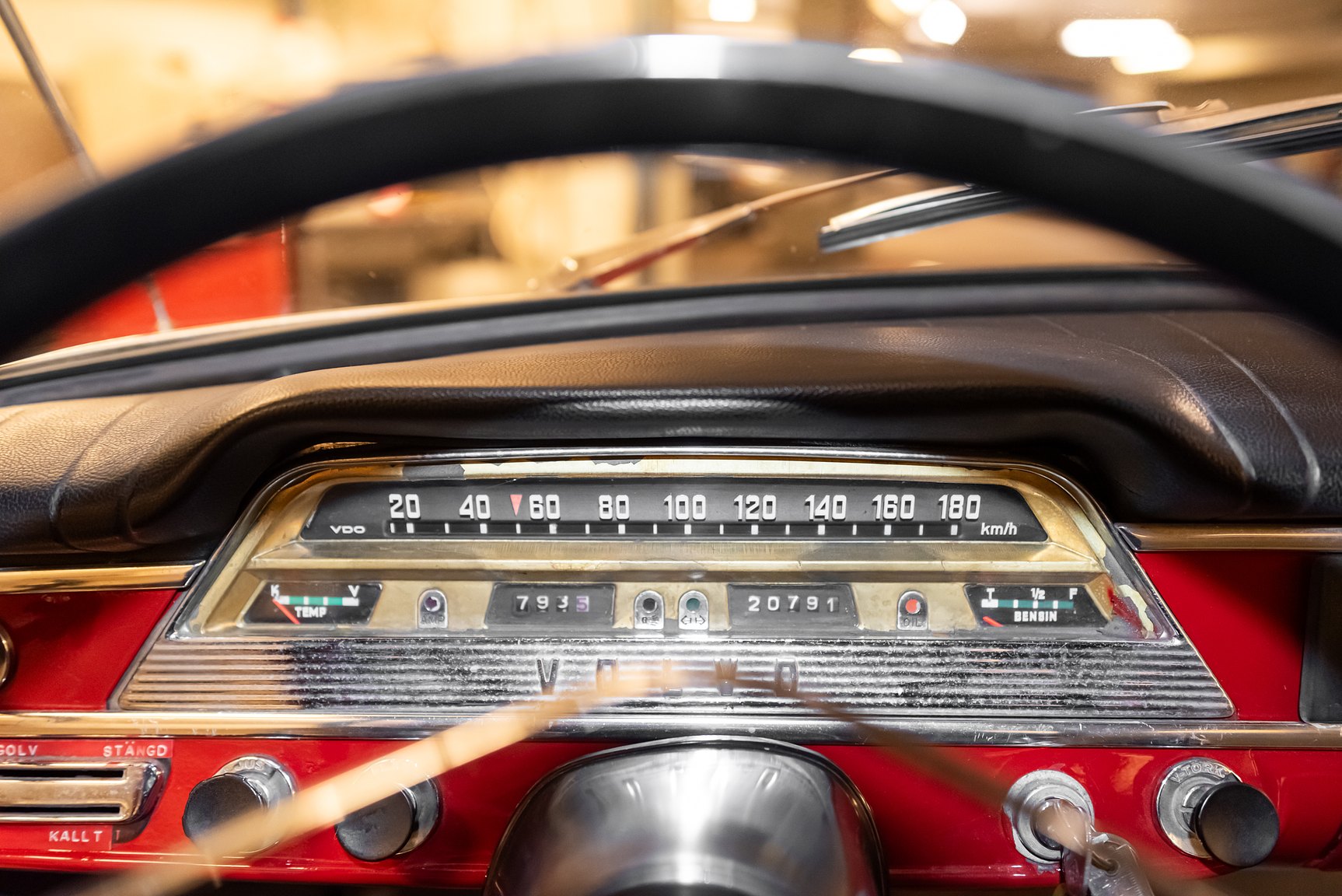 Interior image of 1962 Volvo PV 544 B18 Sport