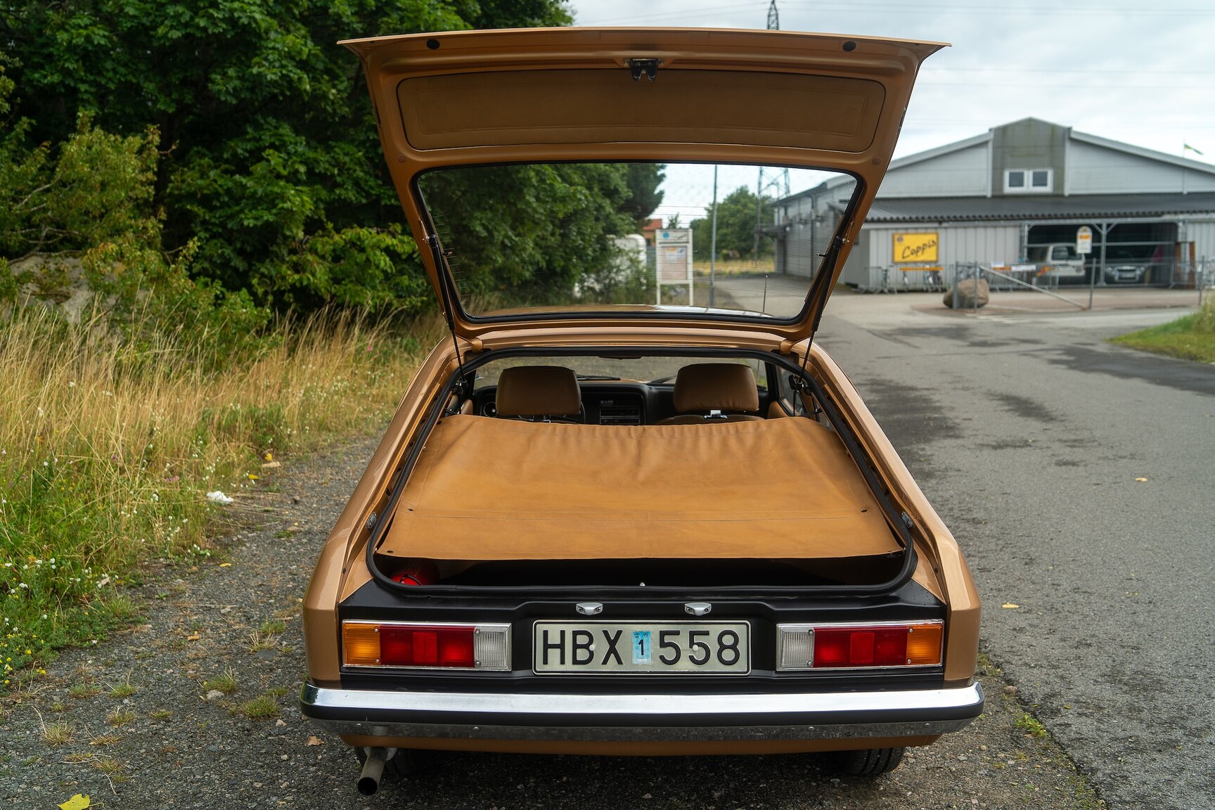 Interiörbild 1975 Ford Capri 1600