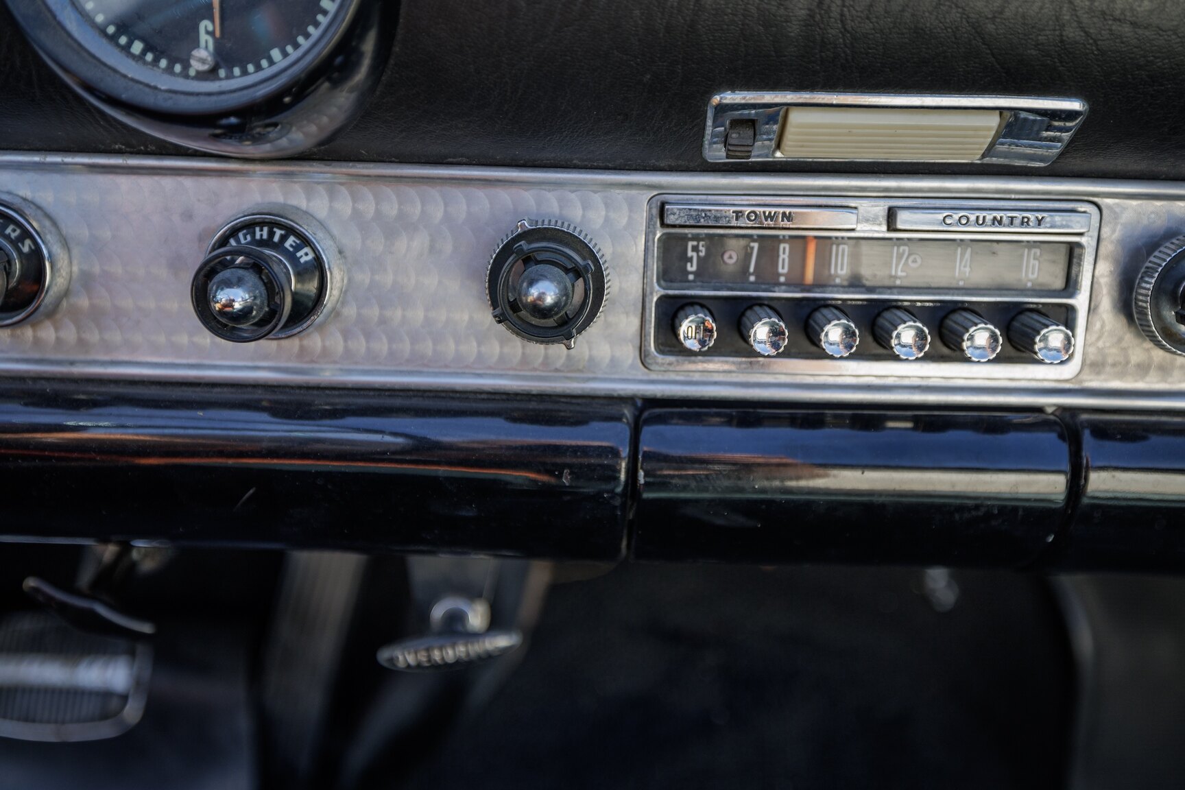 Interiörbild 1956 Ford Thunderbird